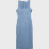 Denim Midi Dress