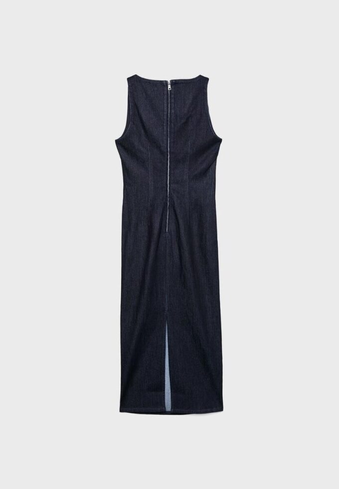 Denim Midi Dress