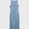 Denim Midi Dress