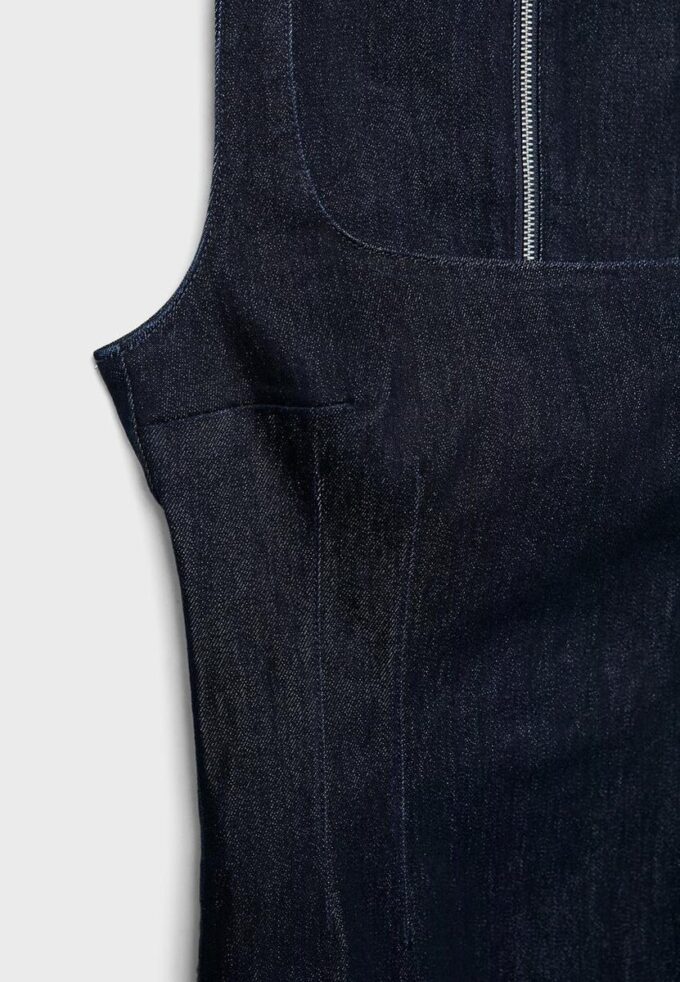 Denim Midi Dress