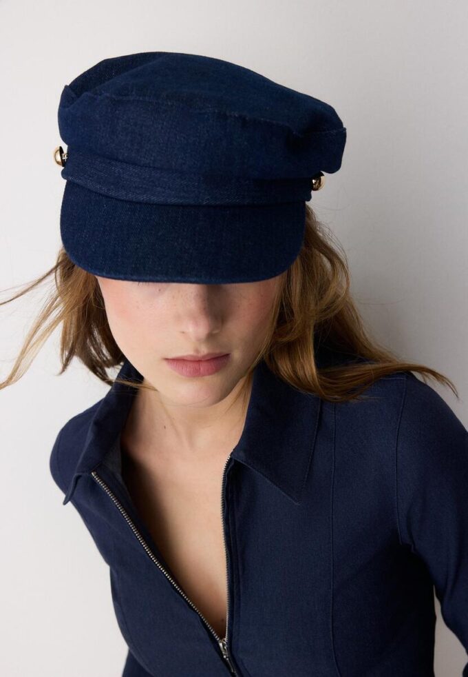 Denim Sailor Cap