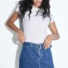 Denim Skort with Belt Denim Skort with Belt