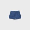 Denim Skort with Belt Denim Skort with Belt