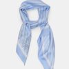 Diagonal Striped Scarf with Bits
