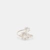 Double Flower Enamel Bracelet