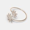 Double Flower Enamel Bracelet