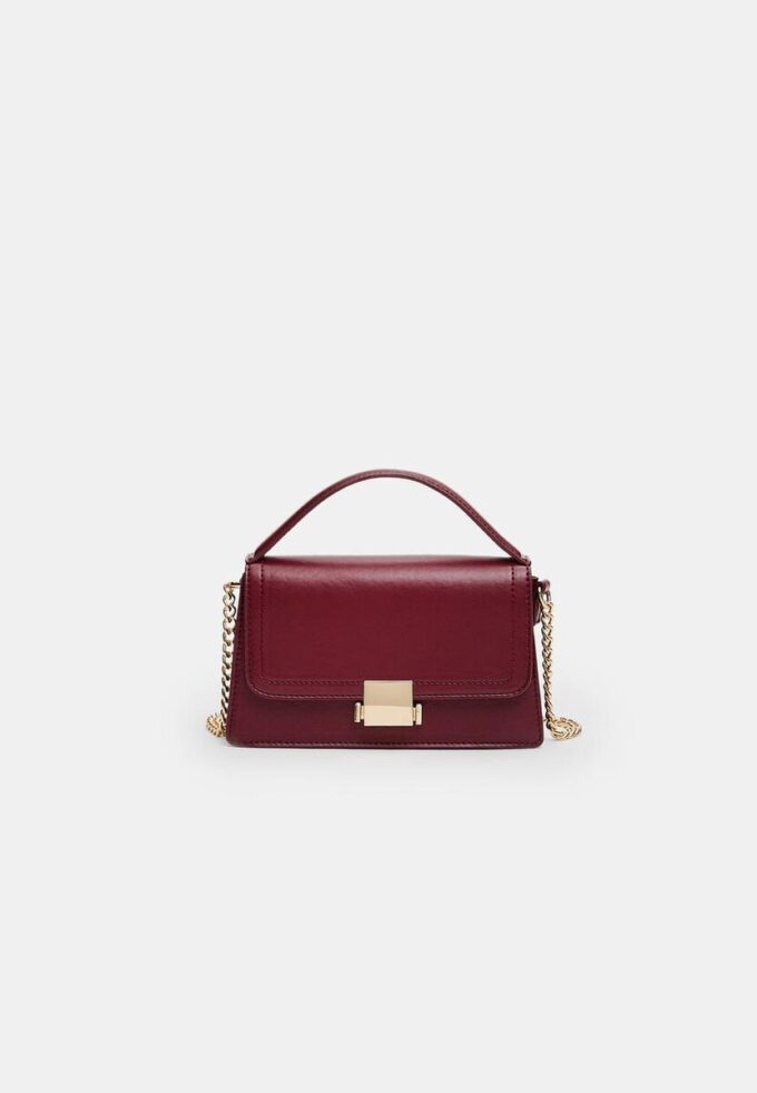 Double-Handle Crossbody Bag