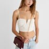 Double-Handle Crossbody Bag