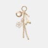 Eiffel Tower and Macarons Charm Keyring