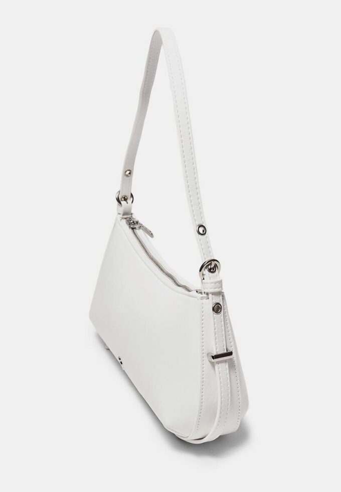 Elongated Eyelet Shoulder Bag