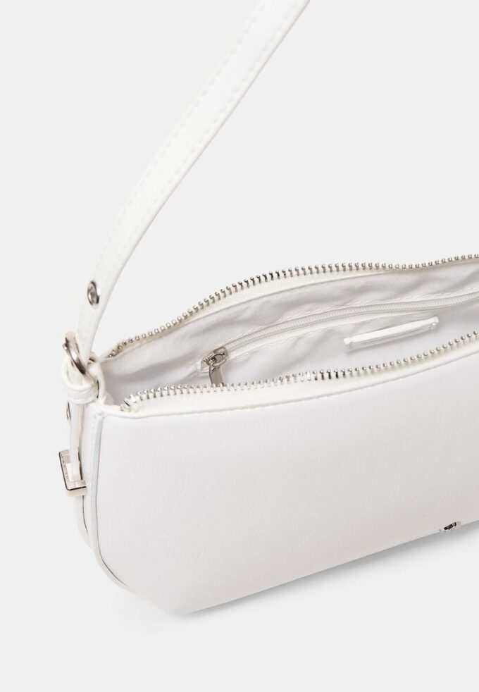 Elongated Eyelet Shoulder Bag