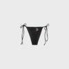 Embroidered Flower Brazilian Bikini Briefs Embroidered Flower Brazilian Bikini Briefs