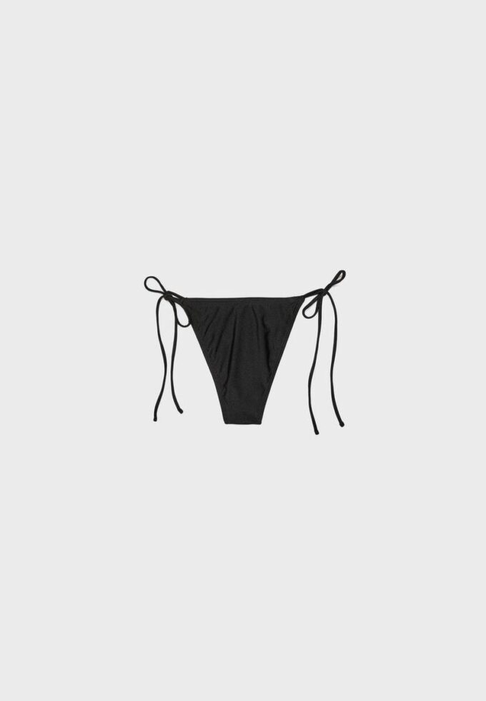 Embroidered Flower Brazilian Bikini Briefs Embroidered Flower Brazilian Bikini Briefs
