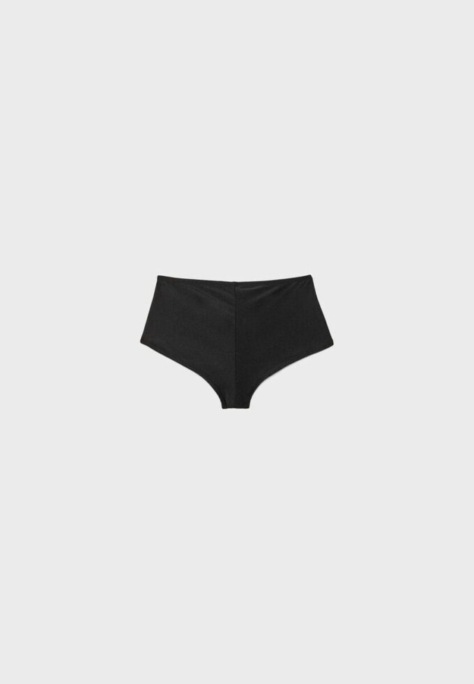 Embroidered Flower Hotpant Bikini Bottoms Embroidered Flower Hotpant Bikini Bottoms