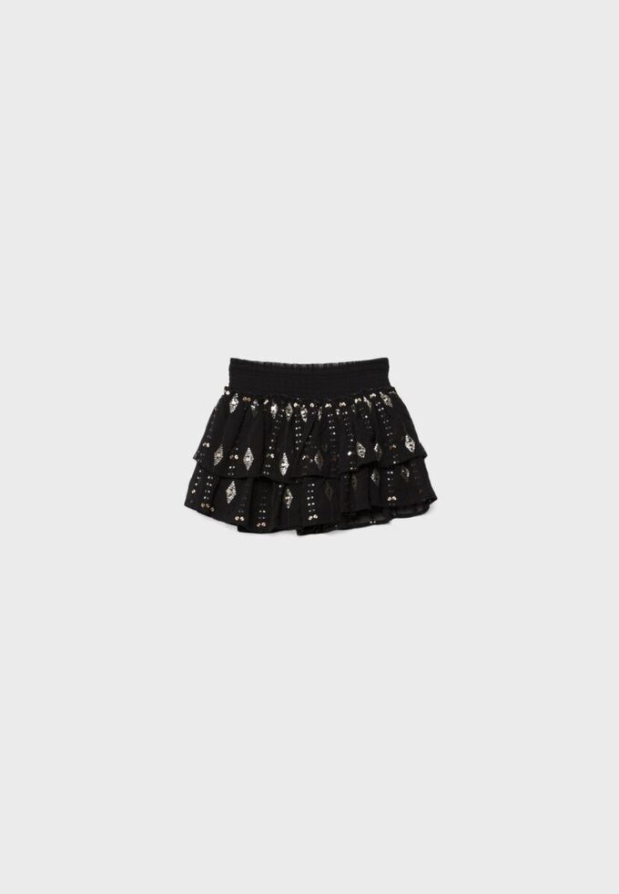 Embroidered Mini Skirt Embroidered Mini Skirt