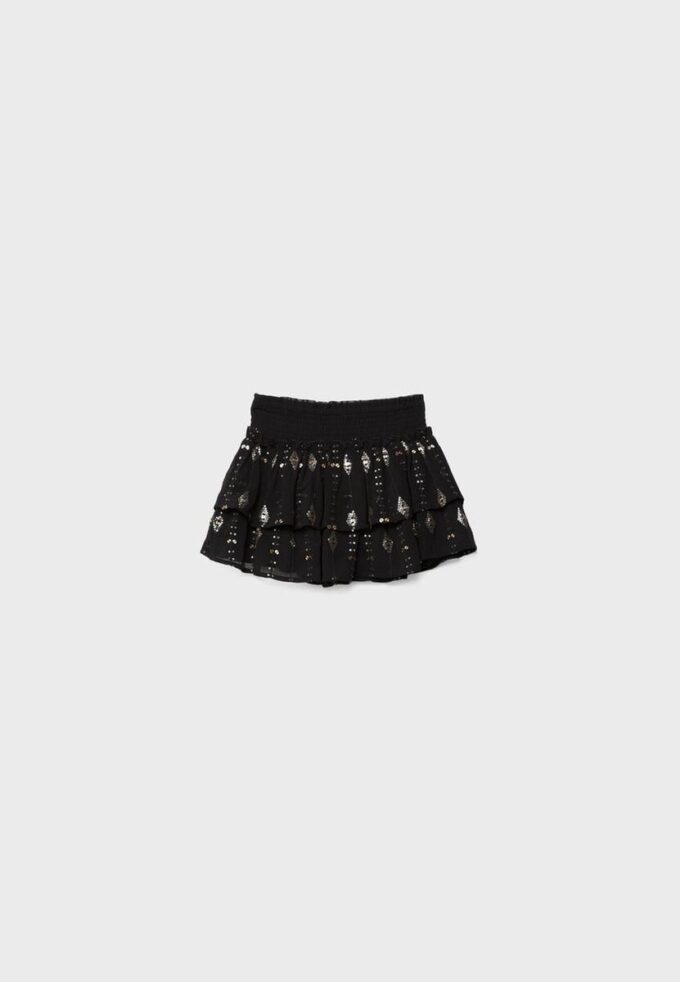 Embroidered Mini Skirt Embroidered Mini Skirt