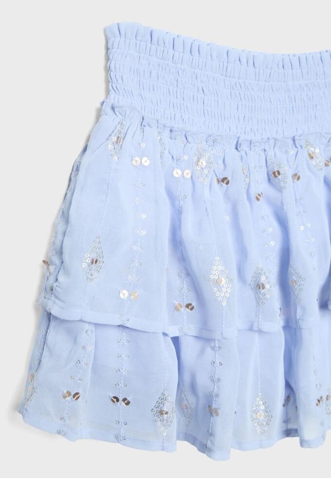 Embroidered Mini Skirt Embroidered Mini Skirt