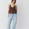 Embroidered Strappy Top