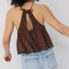 Embroidered Strappy Top