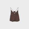 Embroidered Strappy Top