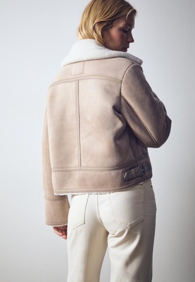 Faux Suede Biker Jacket Faux Suede Biker Jacket