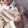 Faux Suede Biker Jacket Faux Suede Biker Jacket