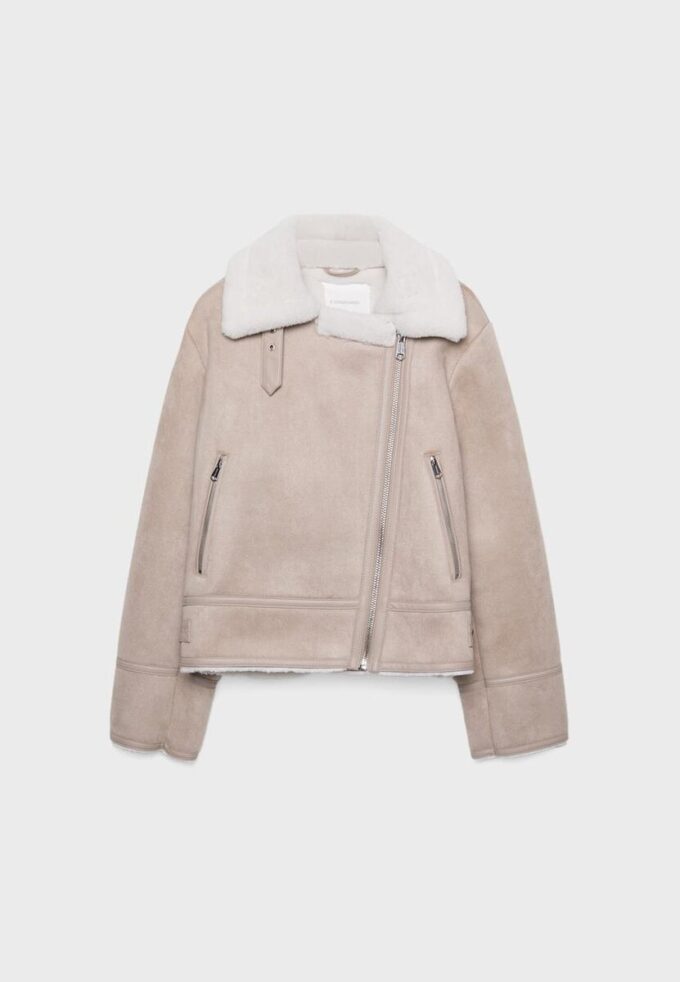 Faux Suede Biker Jacket Faux Suede Biker Jacket