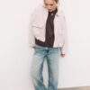 Faux Suede Bomber Jacket Faux Suede Bomber Jacket