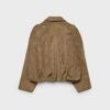 Faux Suede Bomber Jacket Faux Suede Bomber Jacket