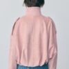 Faux Suede Bomber Jacket Faux Suede Bomber Jacket