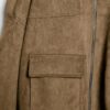 Faux Suede Bomber Jacket Faux Suede Bomber Jacket