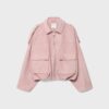 Faux Suede Bomber Jacket Faux Suede Bomber Jacket