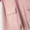 Faux Suede Bomber Jacket Faux Suede Bomber Jacket
