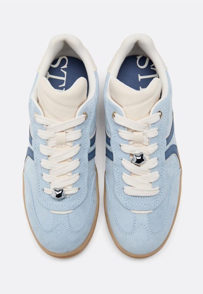 Faux Suede Casual Trainers