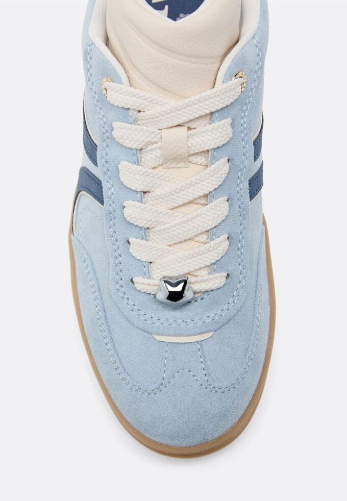 Faux Suede Casual Trainers