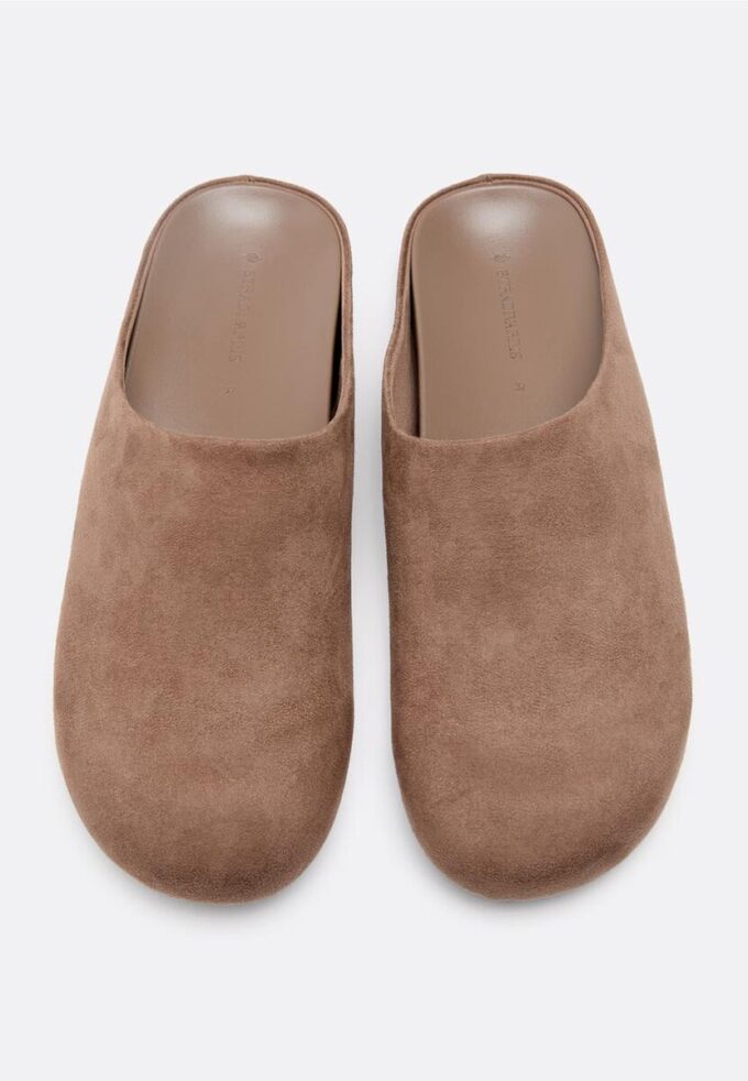 Faux Suede Clogs