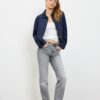 Faux Suede Jacket with Pockets