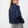Faux Suede Jacket with Pockets