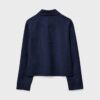 Faux Suede Jacket with Pockets