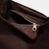 Faux Suede Shoulder Bag