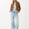 Faux Suede Zip-Up Jacket Faux Suede Zip-Up Jacket