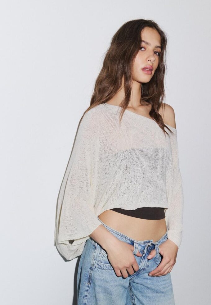 Fine Knit Cape