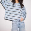 Fine Knit Striped Jumper