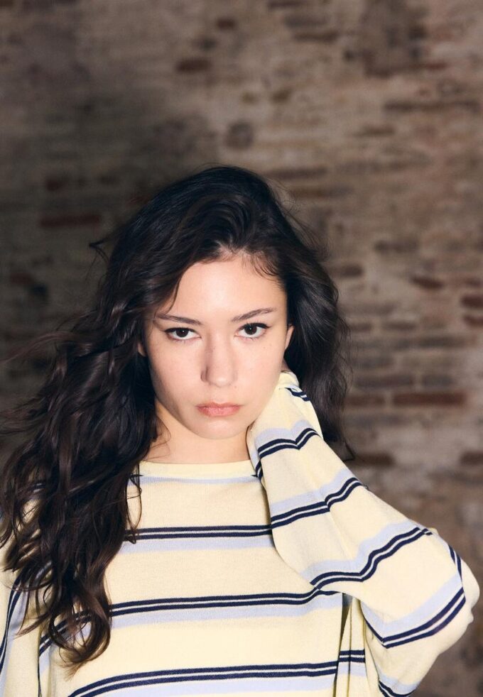 Fine Knit Striped Jumper