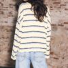 Fine Knit Striped Jumper