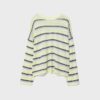Fine Knit Striped Jumper