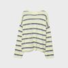 Fine Knit Striped Jumper