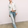 Fitted Leather Effect Jacket Fitted Leather Effect Jacket