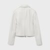 Fitted Leather Effect Jacket Fitted Leather Effect Jacket