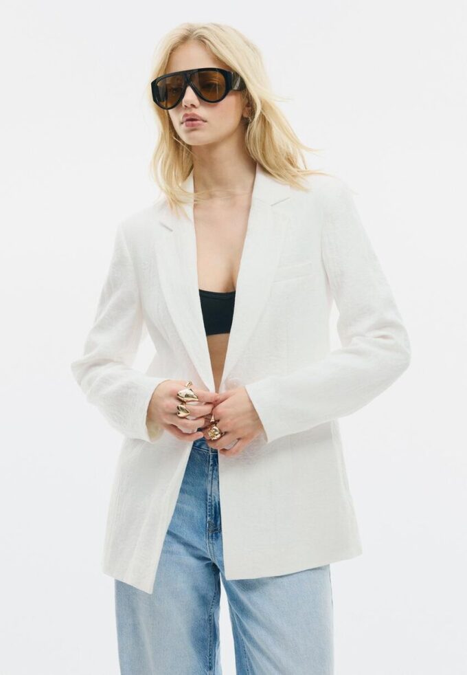 Fitted Rustic Blazer